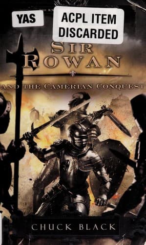 Cover of Sir Rowan and the Camerian conquest