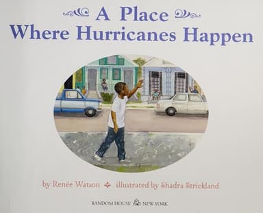 Cover of A place where hurricanes happen