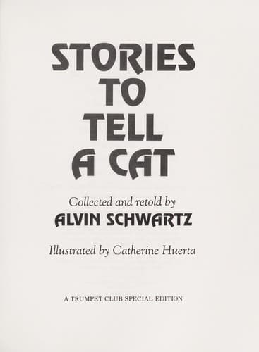 Cover of Stories to Tell a Cat