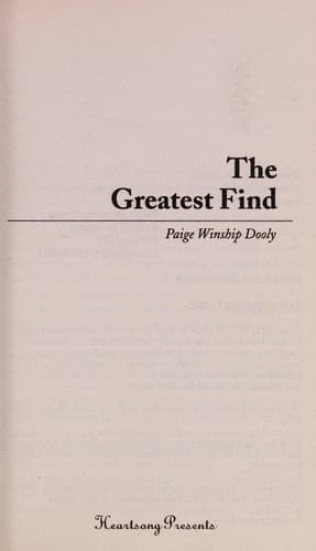 Cover of Greatest Find