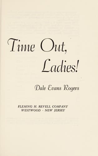 Cover of Time out, ladies!