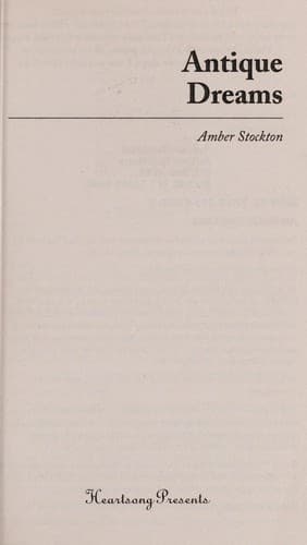 Cover of Antique dreams