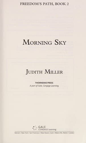 Cover of Morning sky