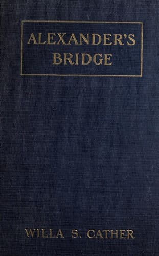 Cover of Alexander's Bridge