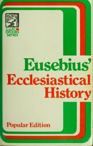 Cover of Ecclesiastical history