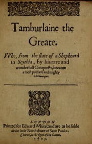 Cover of Tamburlaine the Great