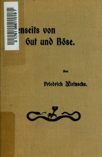 Cover of Jenseits von Gut und Böse