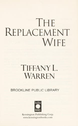 Cover of Replacement Wife