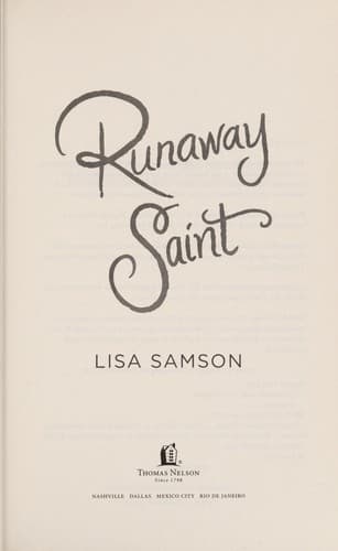 Cover of Runaway saint