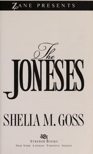 Cover of Joneses