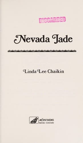 Cover of Nevada Jade