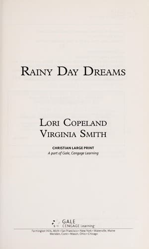 Cover of Rainy day dreams