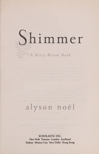 Cover of Shimmer