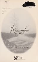Cover of Remember me