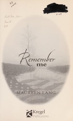 Cover of Remember me