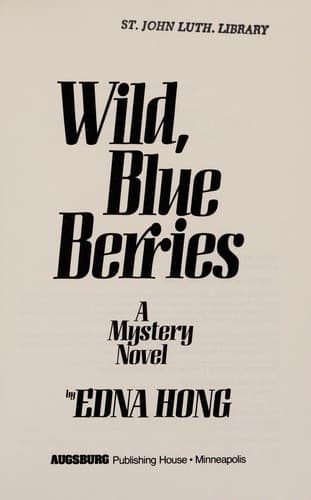 Cover of Wild, blue berries