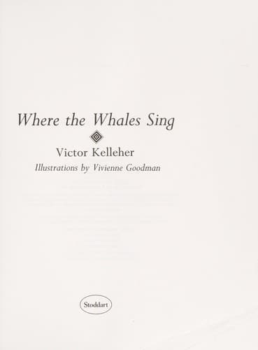 Cover of Where the whales sing