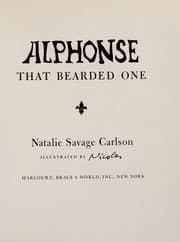 Cover of Alphonse, that bearded one