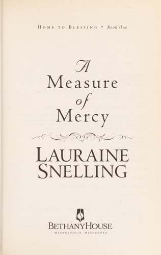 Cover of A measure of mercy