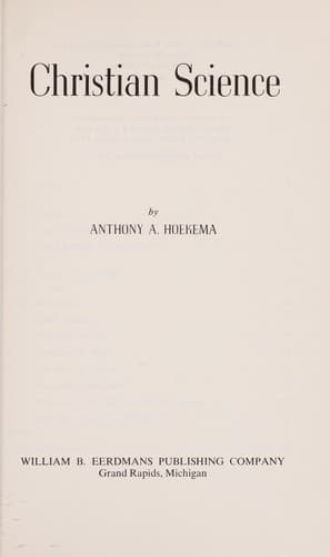 Cover of Christian Science