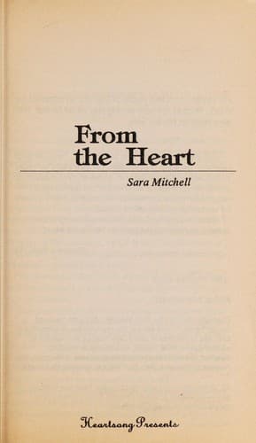 Cover of From the heart