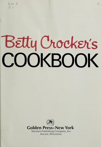 Cover of Cookbook