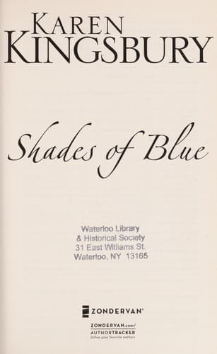 Cover of Shades of blue