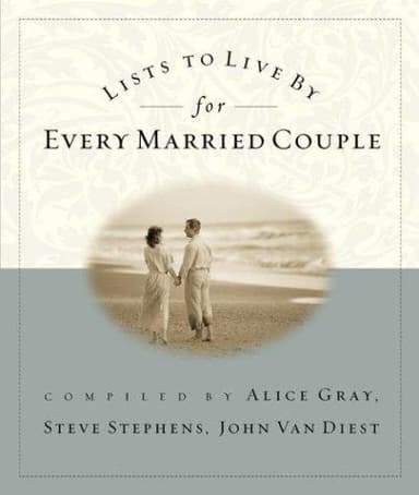 Cover of Lists to Live By for Every Married Couple (Lists to Live By)