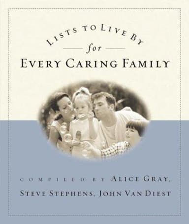 Cover of Lists to Live By for Every Caring Family