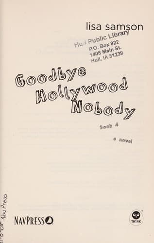 Cover of Goodbye, Hollywood Nobody