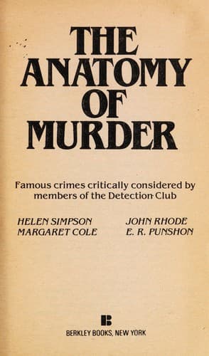 Cover of The Anatomy of Murder