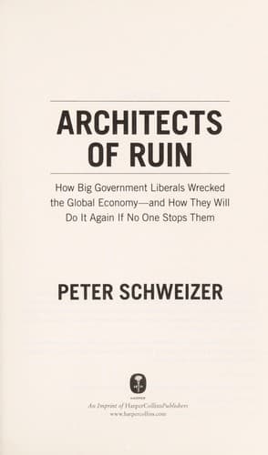 Cover of Architects of ruin