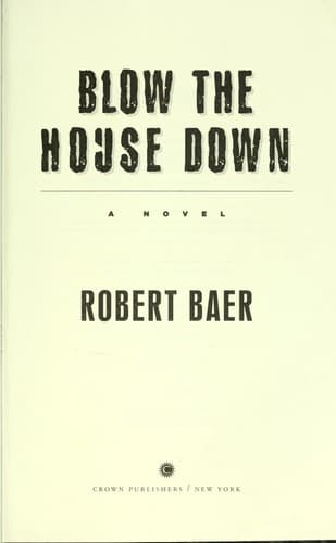 Cover of Blow the house down : a novel