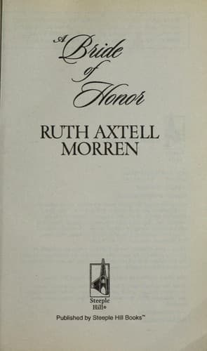 Cover of Bride of Honor