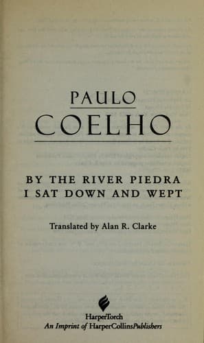 Cover of By the River Piedra I Sat Down and Wept
