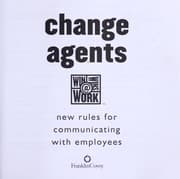 Cover of Change agents