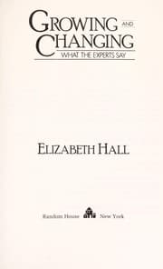 Cover of Growing and changing