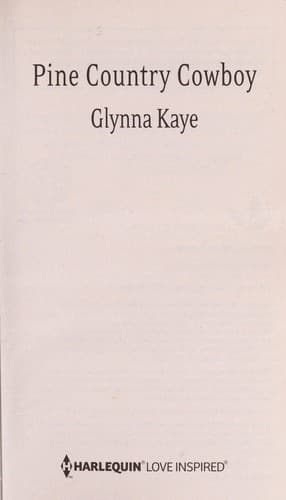 Cover of Pine Country Cowboy