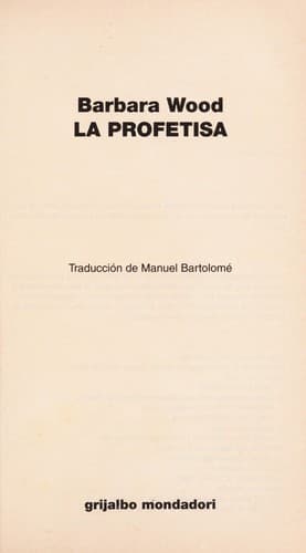 Cover of La profetisa