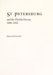 Cover of St. Petersburg and the Florida dream, 1888-1950