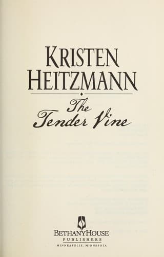 Cover of Tender Vine