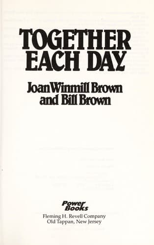 Cover of Together Each Day/Daily Devotions for Husbands and Wives