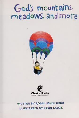 Cover of God's mountains, meadows, and more