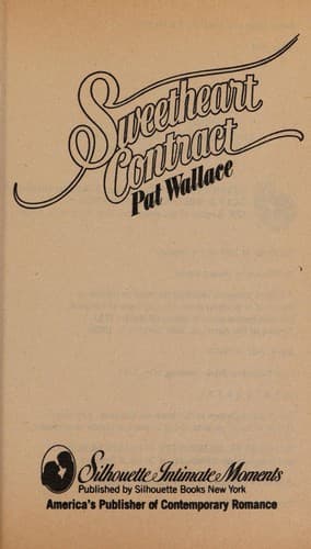 Cover of Sweetheart Contract (Silhouette Intimate Moments)