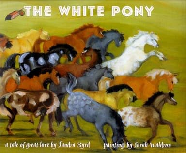 Cover of The white pony