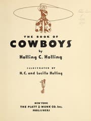 Cover of The book of cowboys