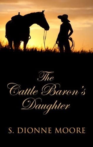 Cover of Cattle Baron's Daughter (Thorndike Press Large Print Clean Reads)