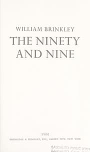 Cover of The ninety and nine