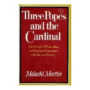 Cover of Three Popes and the Cardinal.