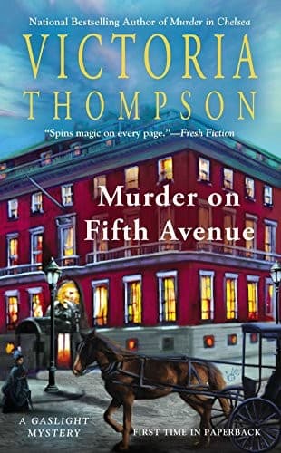 Cover of Murder on Fifth Avenue: A Gaslight Mystery